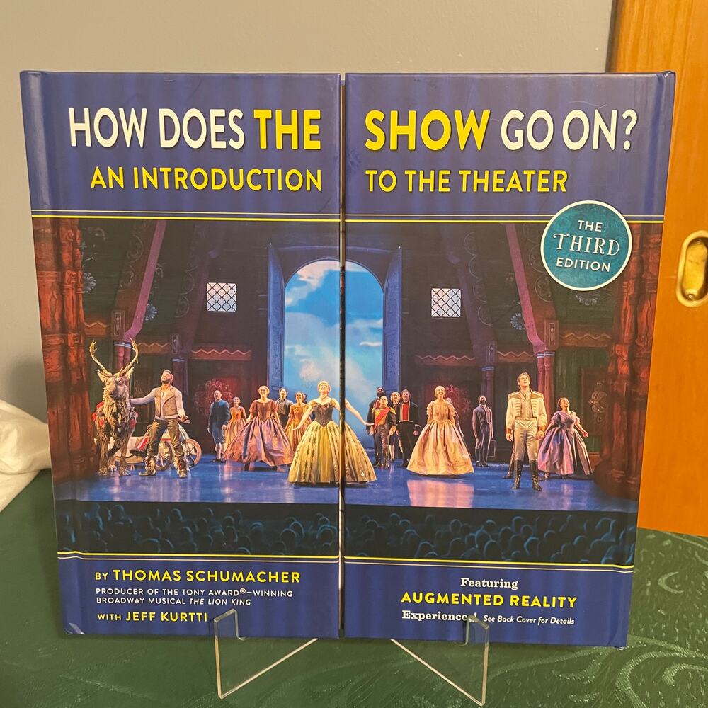 HOW DOES THE SHOW GO ON DISNEY BROADWAY SOUVENIR BOOK 3rd Ed Intro to Theatre